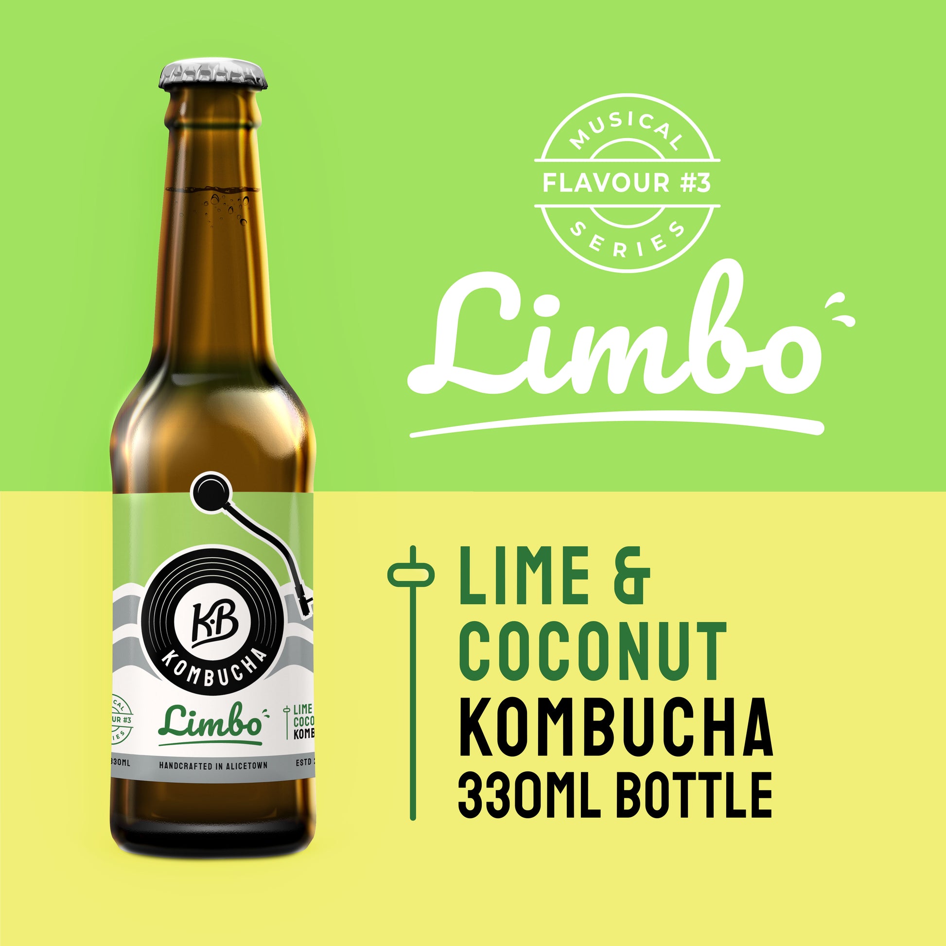12 Pack of LIMBO (Lime & Coconut 330mL)