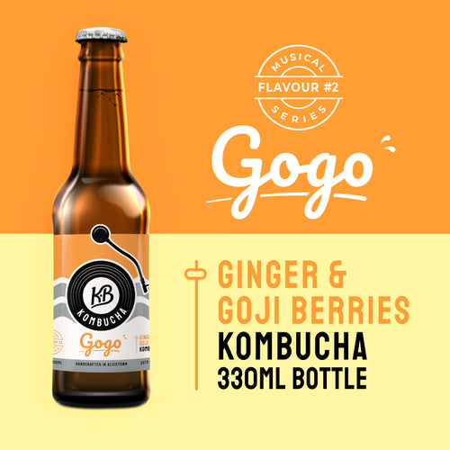 12 Pack of GOGO (Ginger & Goji Berry)  - 330mL